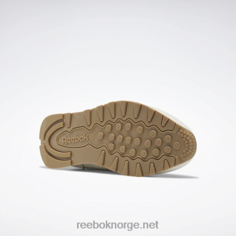 alabast/myk ecru/kjernesort 2X42N77 Reebok klassiske skinnsko - Bilde 5