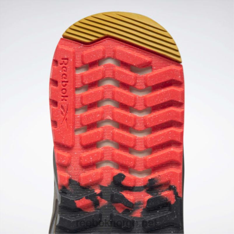 armygrønn/kjernesort/neonkirsebær 2X42N1054 Reebok nano x2 tr adventure treningssko for menn - Bilde 12