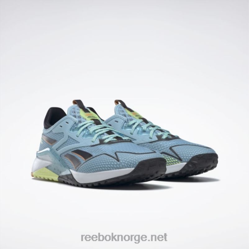 blå perle/kaldgrå/kjernesort 2X42N373 Reebok nano x2 tr adventure treningssko for kvinner - Bilde 3