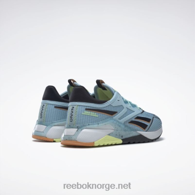 blå perle/kaldgrå/kjernesort 2X42N373 Reebok nano x2 tr adventure treningssko for kvinner - Bilde 4