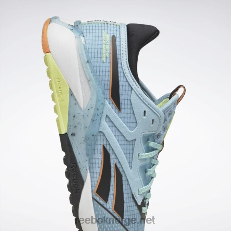 blå perle/kaldgrå/kjernesort 2X42N373 Reebok nano x2 tr adventure treningssko for kvinner - Bilde 8