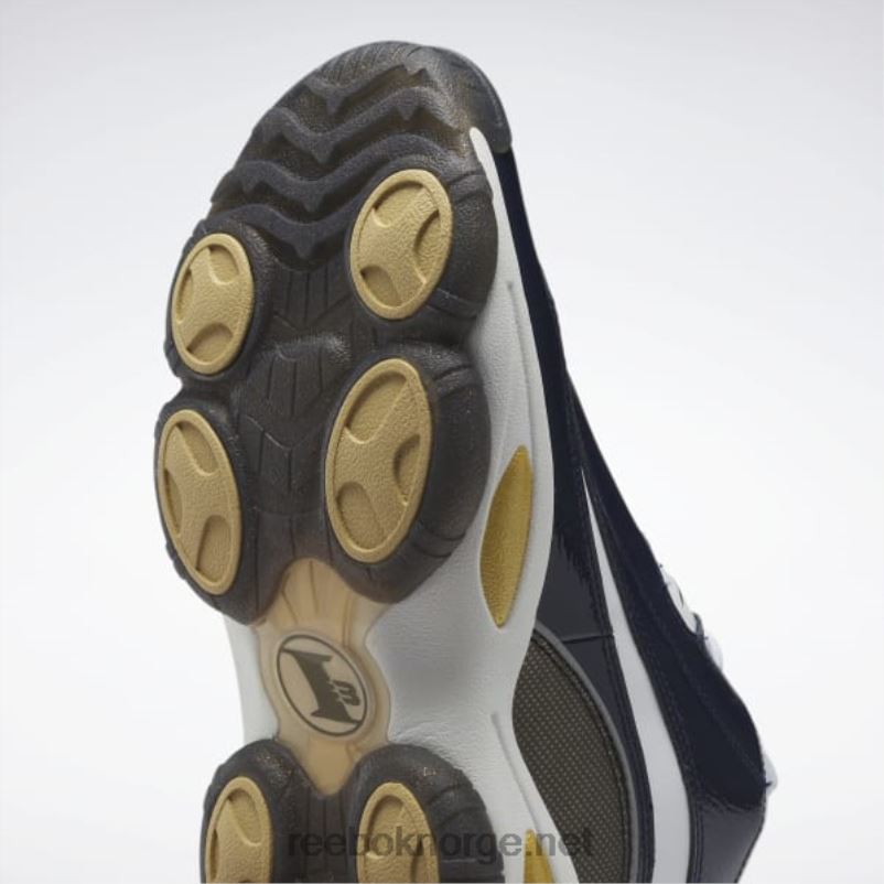 collegiate marine/ftwr hvit/rbk messing 2X42N571 Reebok svaret dmx basketball sko - Bilde 7