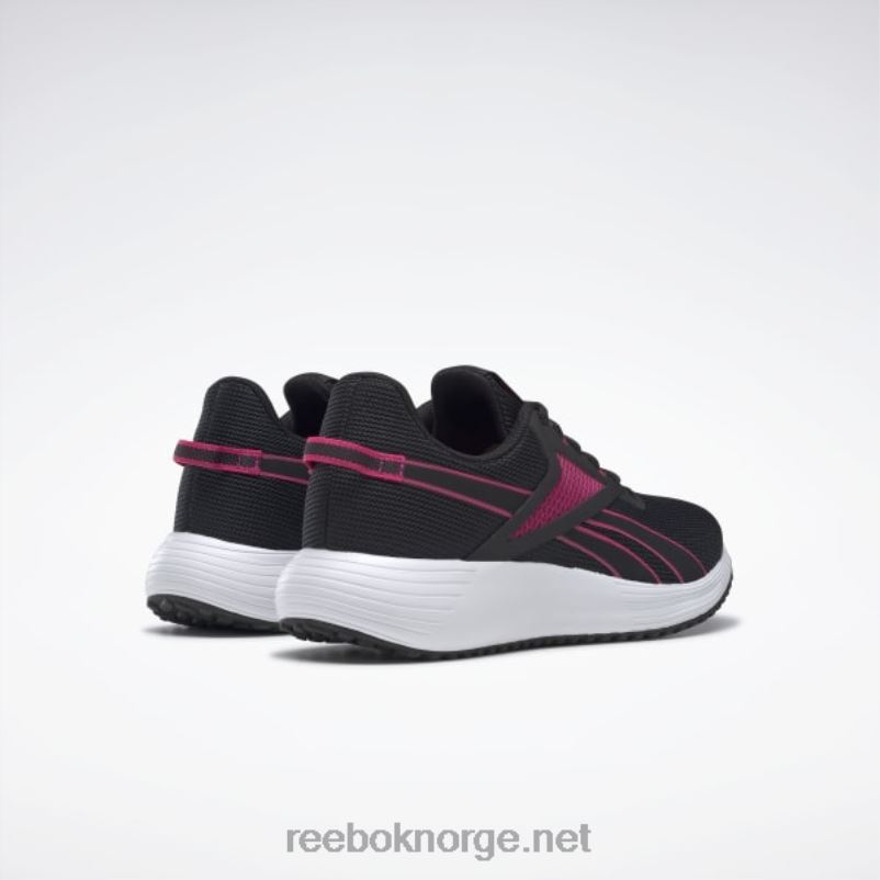 core black/pursuit rosa/ftwr white 2X42N139 Reebok lite pluss 3 løpesko for kvinner - Bilde 4