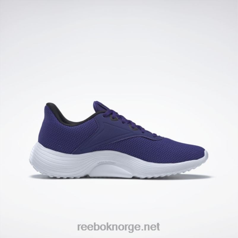 fet lilla/kjernesvart/ren grå 2 2X42N120 Reebok lite 3 løpesko for kvinner - Bilde 2