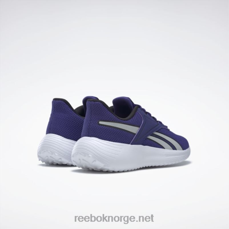 fet lilla/kjernesvart/ren grå 2 2X42N120 Reebok lite 3 løpesko for kvinner - Bilde 4