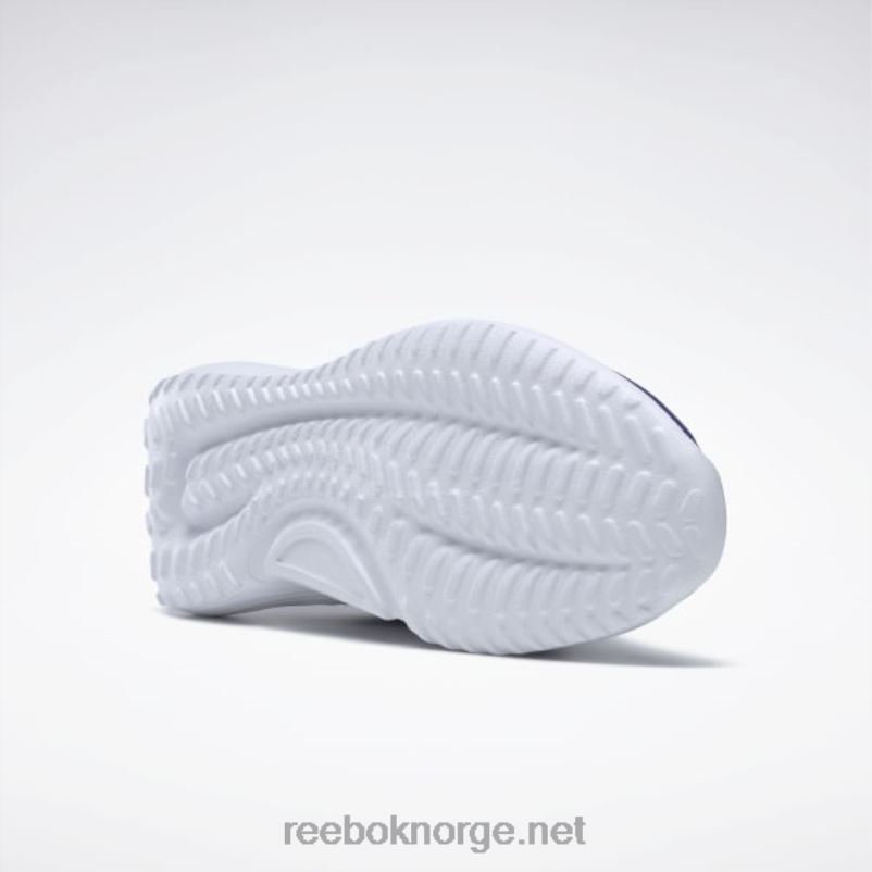 fet lilla/kjernesvart/ren grå 2 2X42N120 Reebok lite 3 løpesko for kvinner - Bilde 5