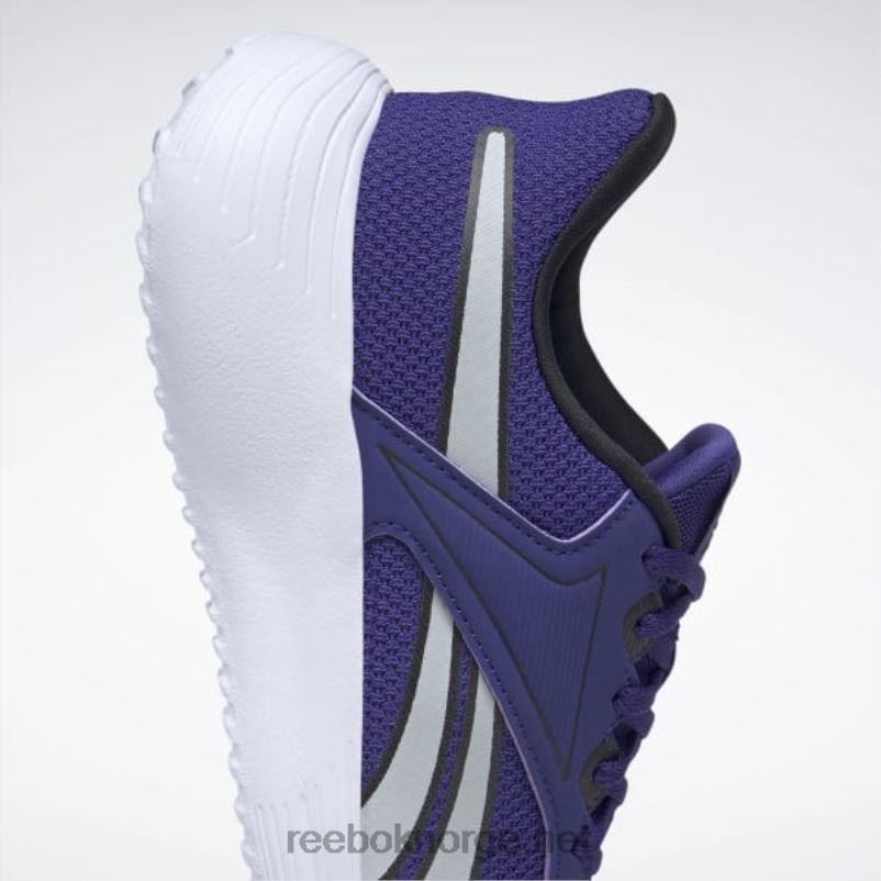 fet lilla/kjernesvart/ren grå 2 2X42N120 Reebok lite 3 løpesko for kvinner - Bilde 7