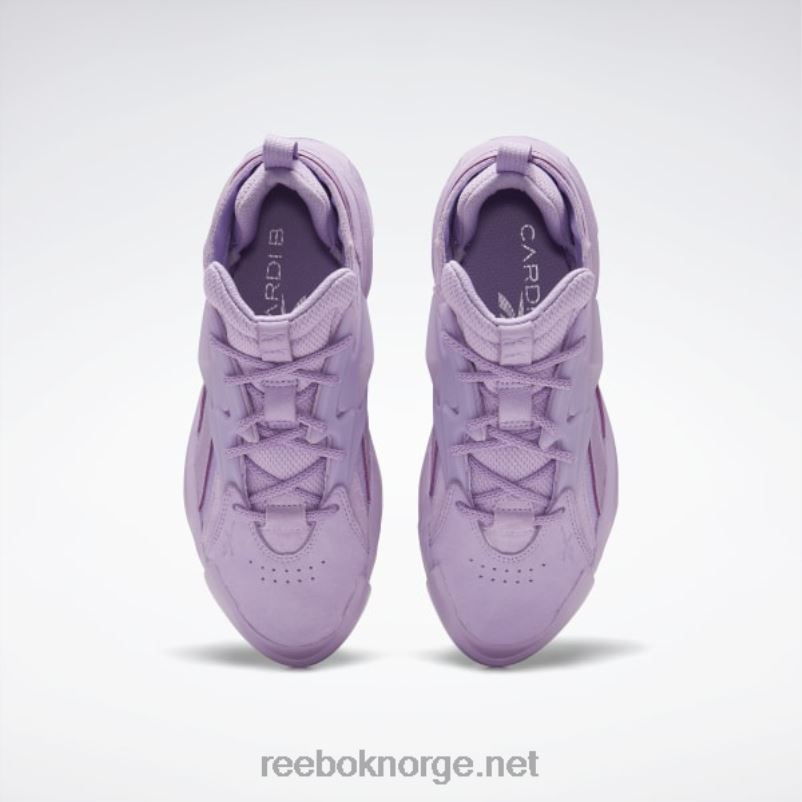forvirret lilla 2X42N421 Reebok cardi b club c v2 damesko - Bilde 6