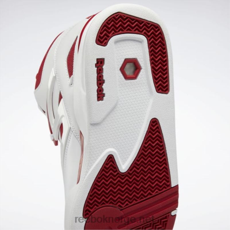 ftwr hvit/blink rød/kjerne svart 2X42N33 Reebok pump omni zone ii sko - Bilde 8