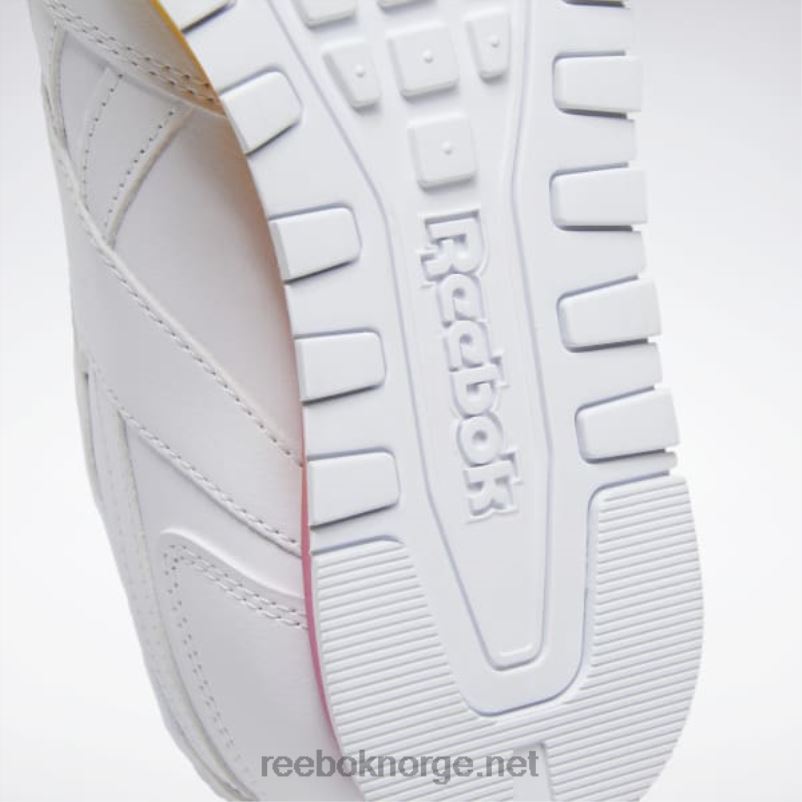 ftwr hvit/ekte rosa/alltid gul 2X42N826 Reebok klassiske harman run damesko - Bilde 8