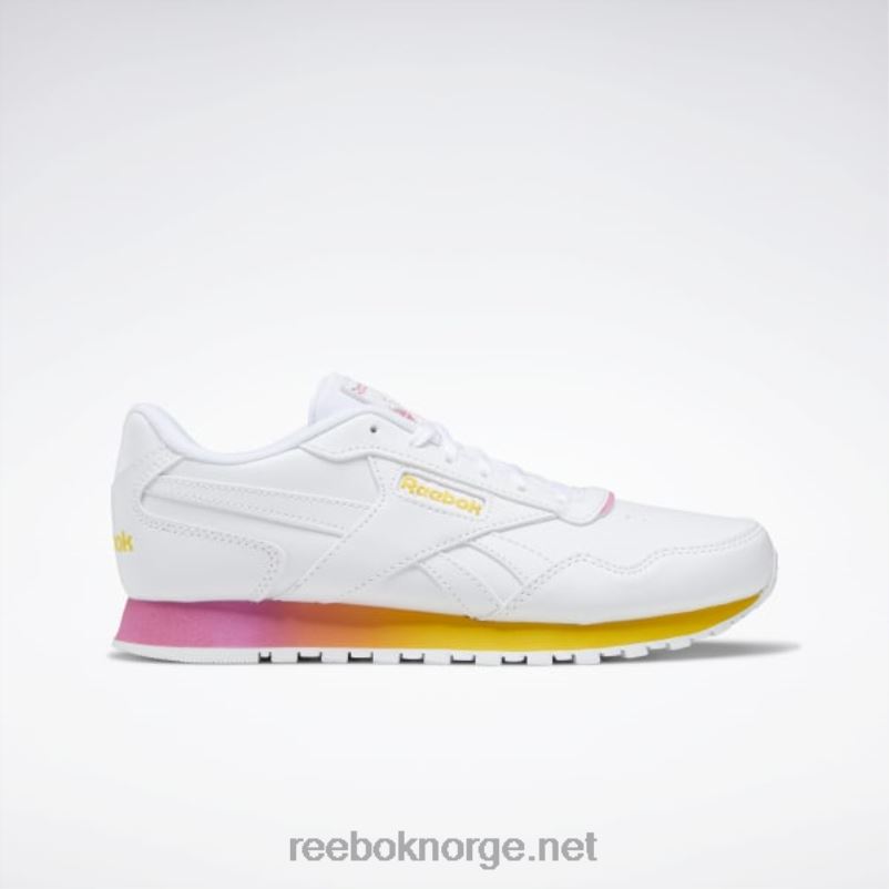 ftwr_hvit_ekte_rosa_alltid_gul_2x42n826_reebok_klassiske_harman_run_damesko.jpg ftwr hvit/ekte rosa/alltid gul 2X42N826 Reebok klassiske harman run damesko - Bilde 1