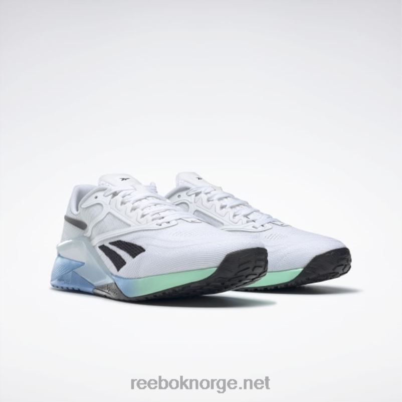 ftwr hvit/essensiell blå/hint mint 2X42N1060 Reebok nano x2 treningssko for menn - Bilde 3