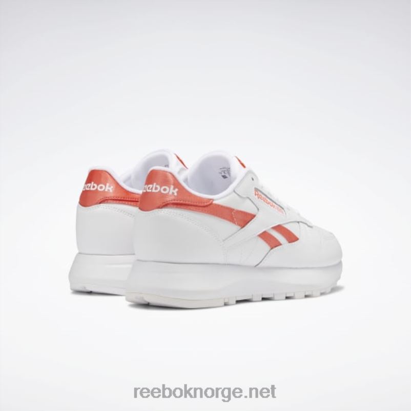 ftwr hvit/halvoransje bluss 2X42N290 Reebok klassiske skinn sp damesko - Bilde 6