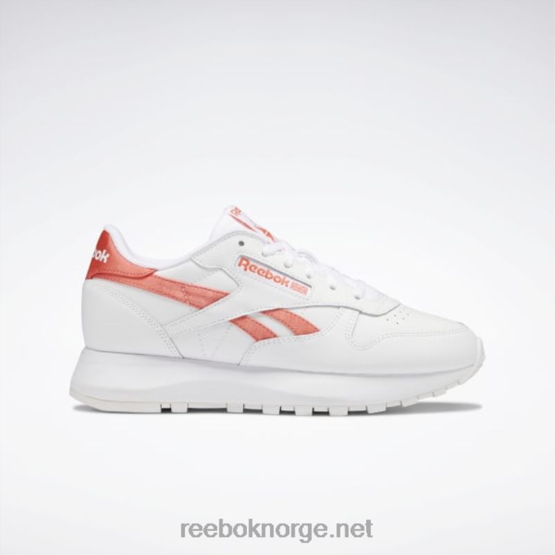 ftwr_hvit_halvoransje_bluss_2x42n290_reebok_klassiske_skinn_sp_damesko.jpg ftwr hvit/halvoransje bluss 2X42N290 Reebok klassiske skinn sp damesko - Bilde 1
