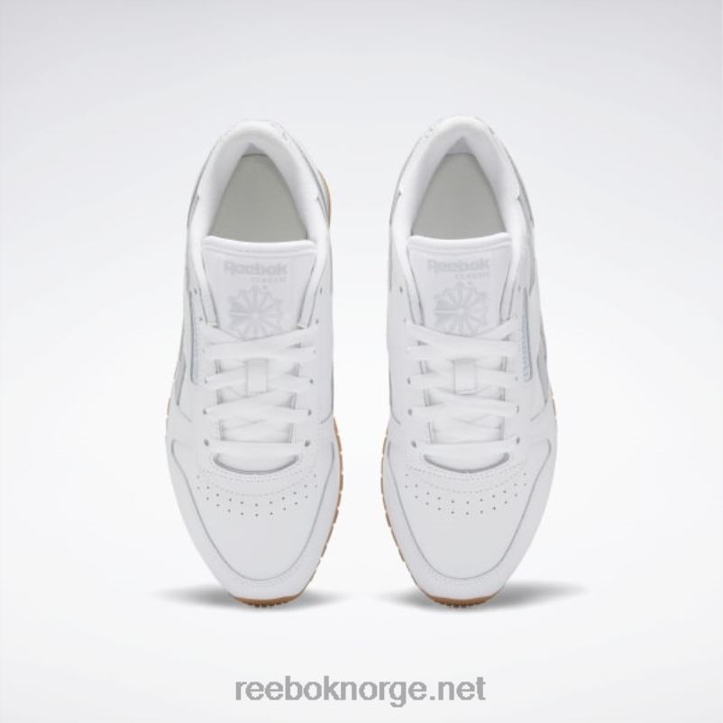 ftwr hvit/kaldgrå 2/kritt 2X42N223 Reebok klassiske damesko i skinn - Bilde 6
