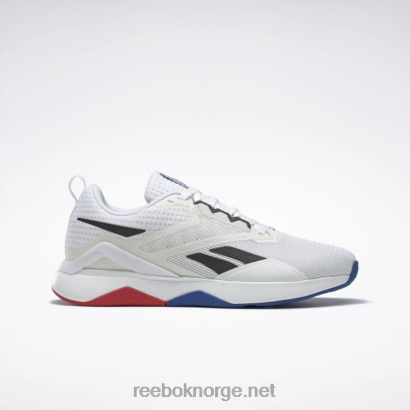 ftwr_hvit_kaldgra_6_kjerne_sort_2x42n1139_reebok_nanoflex_tr_2_0_treningssko_for_menn.jpg ftwr hvit/kaldgrå 6/kjerne sort 2X42N1139 Reebok nanoflex tr 2.0 treningssko for menn - Bilde 1