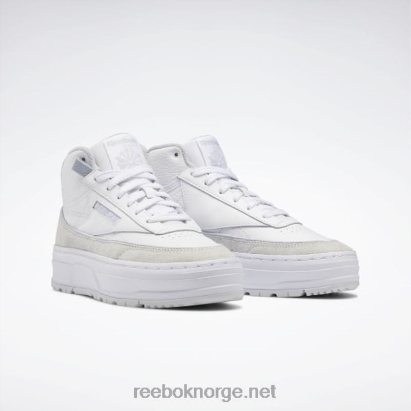 ftwr hvit/kaldgrå/kaldgrå 2 2X42N262 Reebok club c geo mid damesko - Bilde 3
