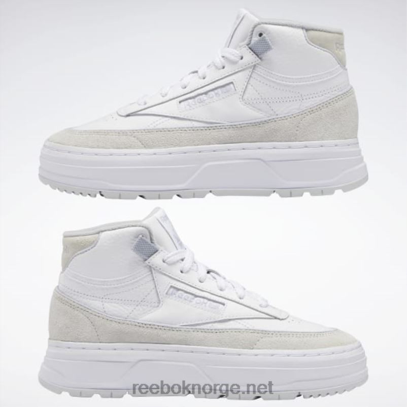 ftwr hvit/kaldgrå/kaldgrå 2 2X42N262 Reebok club c geo mid damesko - Bilde 9