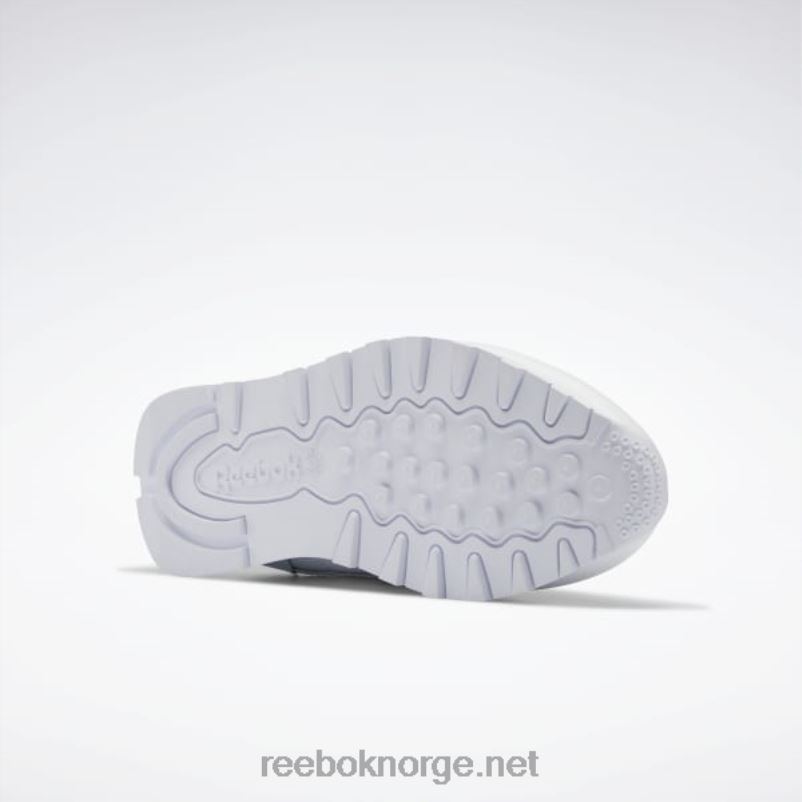 ftwr hvit/kjernesort/strålende aqua 2X42N684 Reebok klassiske skinnsko - Bilde 5