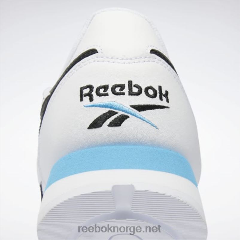 ftwr hvit/kjernesort/strålende aqua 2X42N684 Reebok klassiske skinnsko - Bilde 8