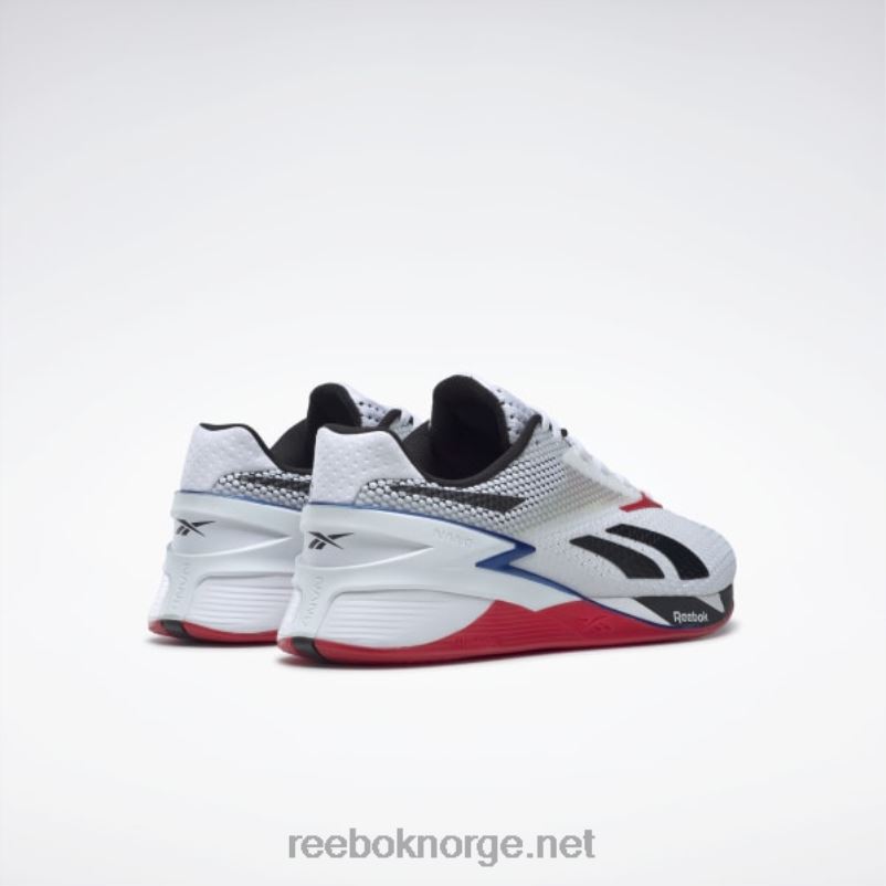 ftwr hvit/kjernesort/vektorblå 2X42N40 Reebok nano x3 sko - Bilde 5