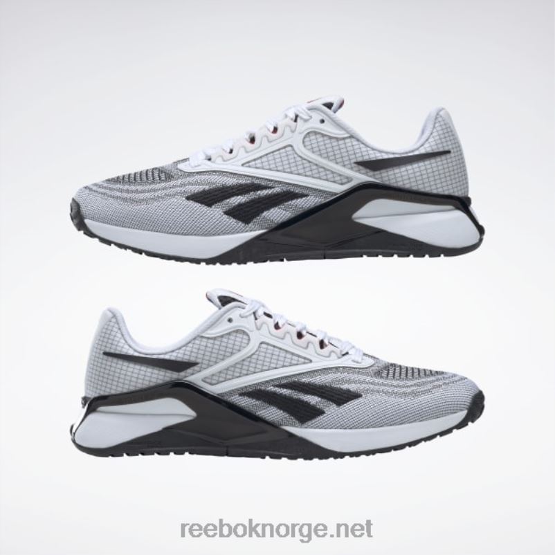 ftwr hvit/kjernesort/vektorrød 2X42N188 Reebok nano x2 treningssko for kvinner - Bilde 6