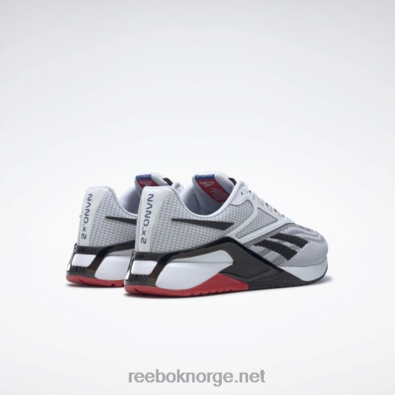 ftwr hvit/kjernesort/vektorrød 2X42N188 Reebok nano x2 treningssko for kvinner - Bilde 9