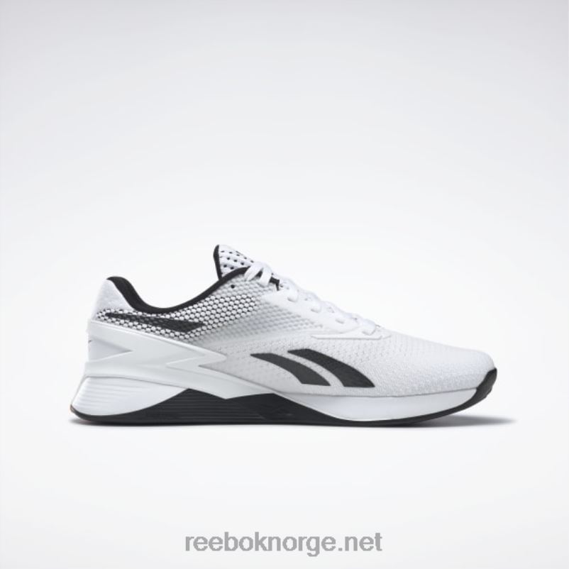 ftwr hvit/kjernesvart/smash oransje s23-r 2X42N41 Reebok nano x3 sko - Bilde 3