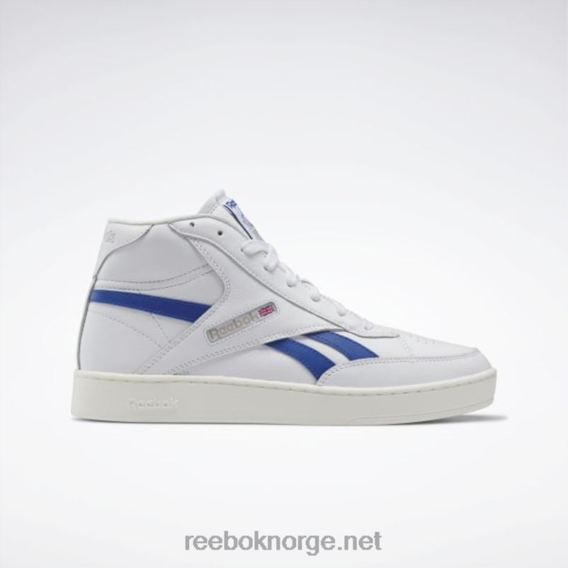 ftwr hvit/kritt/vektorblå 2X42N378 Reebok club c 85 form hi sko - Bilde 1