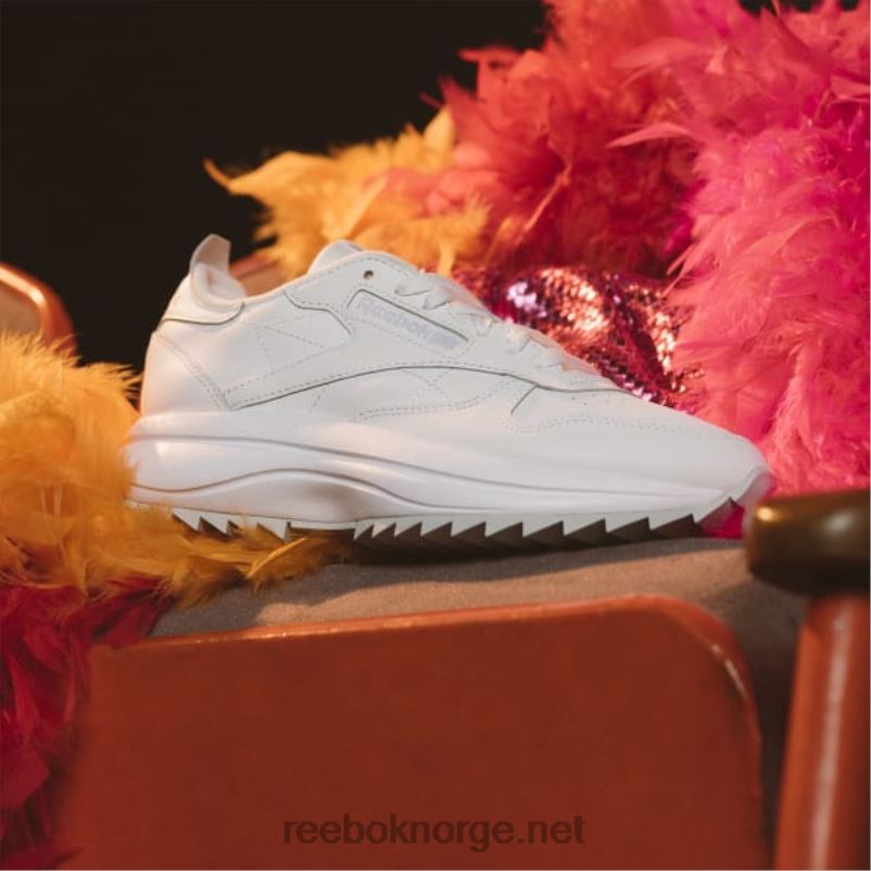 ftwr hvit/lgh ensfarget grå/klar syrin 2X42N114 Reebok classic leather sp extra damesko - Bilde 4