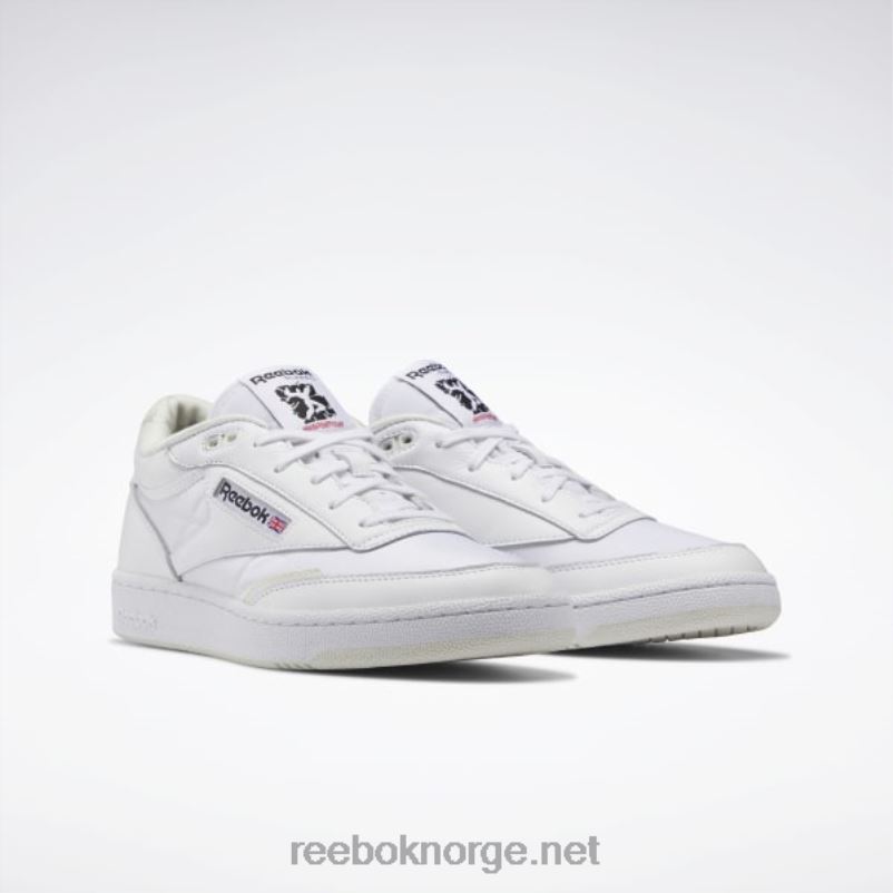 ftwr hvit/morgentåke 2X42N329 Reebok club c 85 mid ii sko - Bilde 3