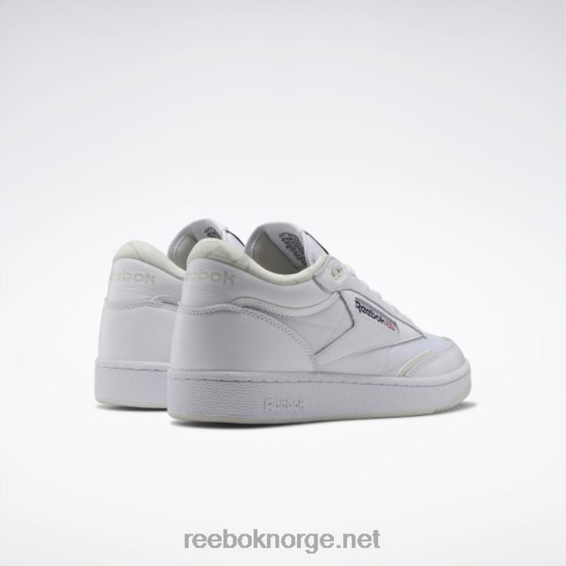 ftwr hvit/morgentåke 2X42N329 Reebok club c 85 mid ii sko - Bilde 4