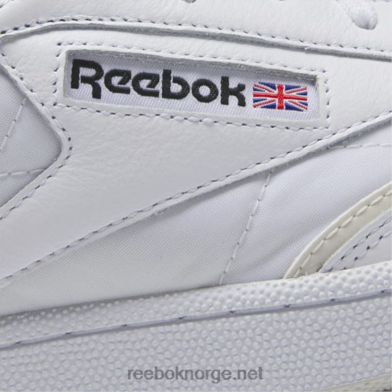 ftwr hvit/morgentåke 2X42N329 Reebok club c 85 mid ii sko - Bilde 7