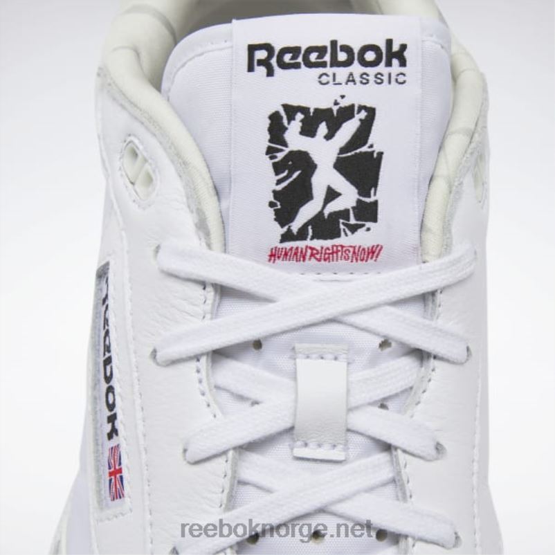 ftwr hvit/morgentåke 2X42N329 Reebok club c 85 mid ii sko - Bilde 8
