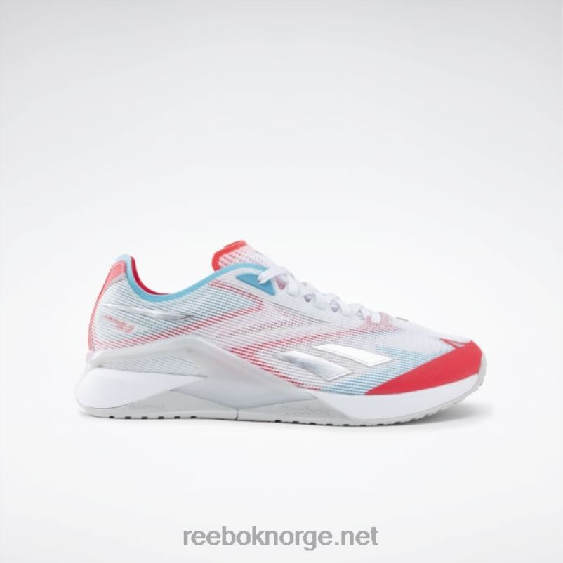 ftwr hvit/neonblå/neon kirsebær 2X42N207 Reebok nano x2 froning treningssko - Bilde 2