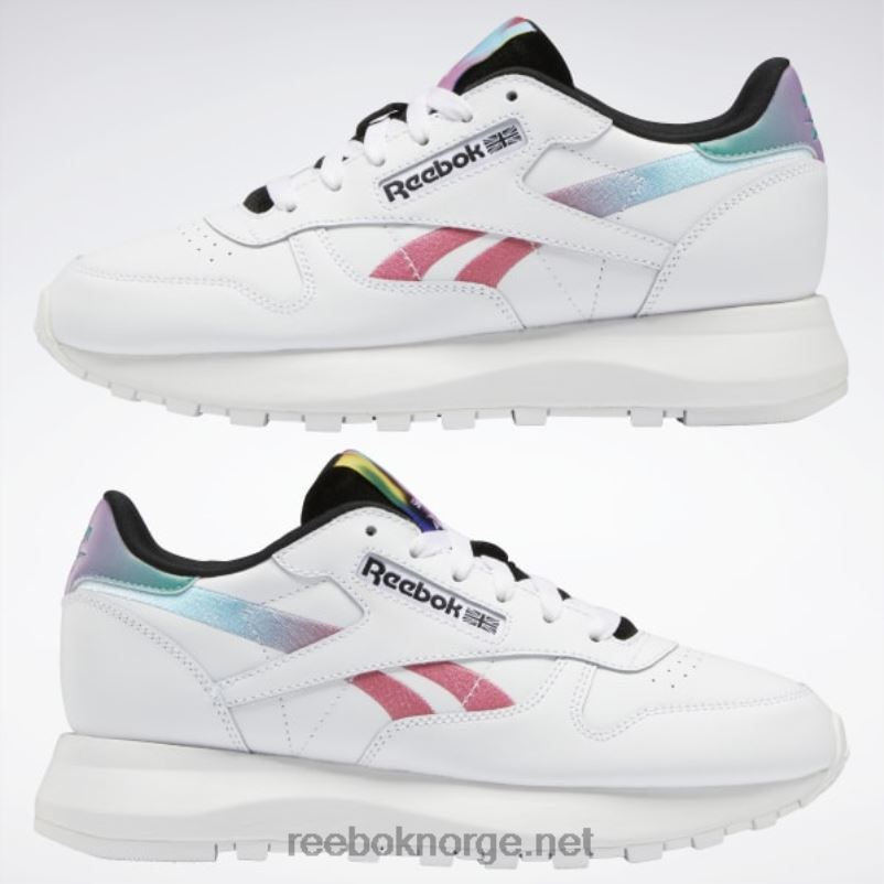 ftwr hvit/prelude lilla/kjerne sort 2X42N244 Reebok nao serati classic leather sp damesko - Bilde 10