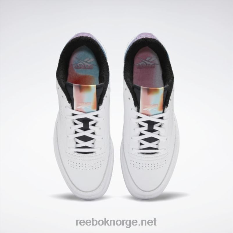 ftwr hvit/prelude lilla/kjerne sort 2X42N967 Reebok nao serati club c sko - Bilde 7