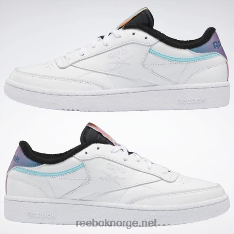 ftwr hvit/prelude lilla/kjerne sort 2X42N967 Reebok nao serati club c sko - Bilde 10