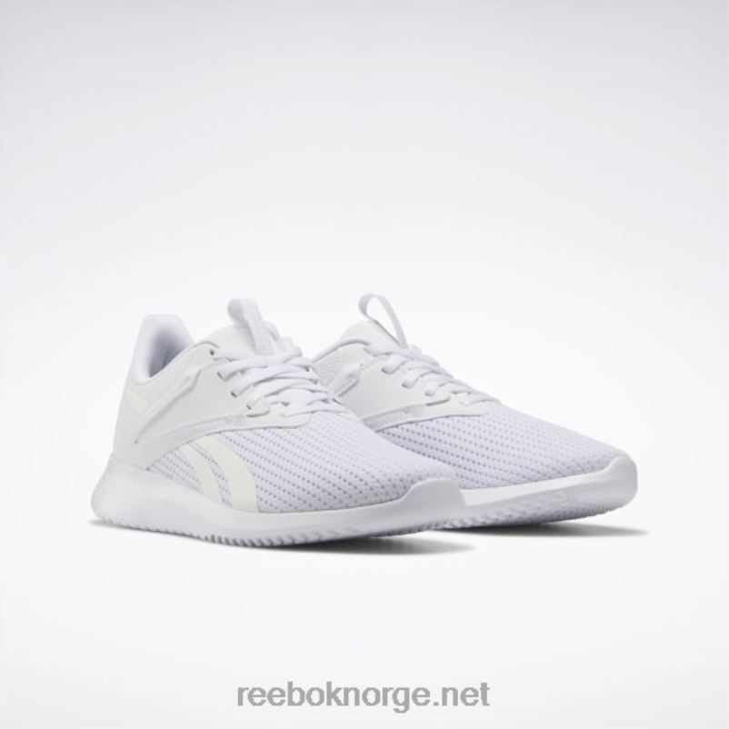 ftwr hvit/ren grå 1 2X42N302 Reebok fluxlite treningssko for kvinner - Bilde 3