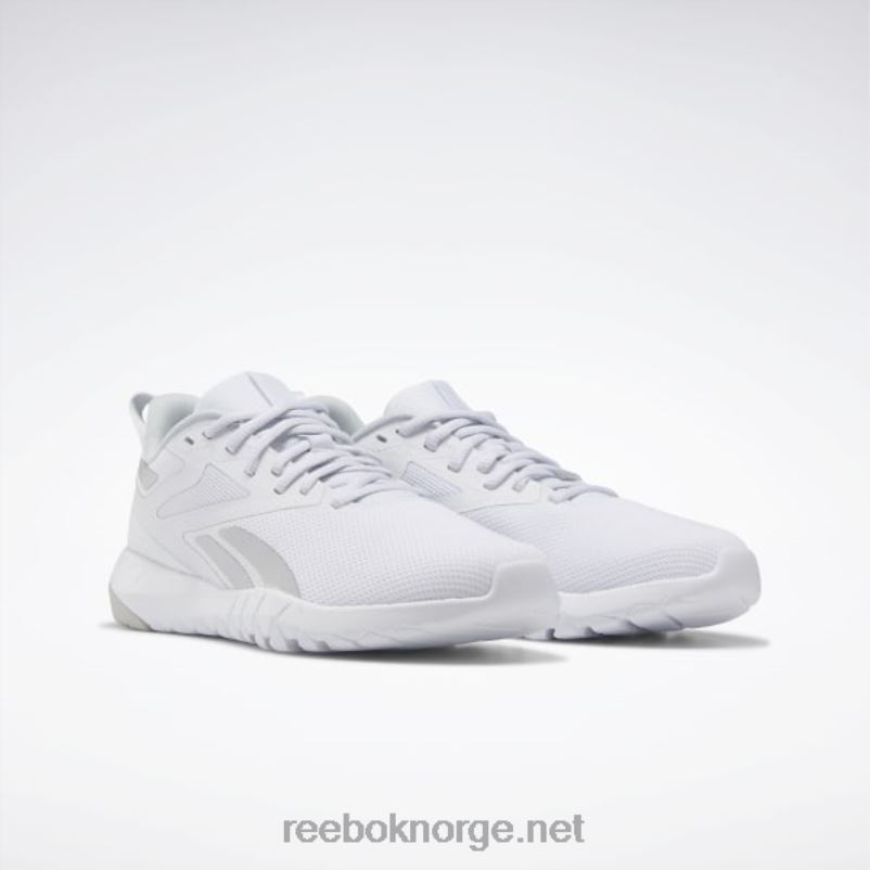 ftwr hvit/ren grå 2/sølv met. 2X42N263 Reebok flexagon force 4 treningssko for kvinner - Bilde 3