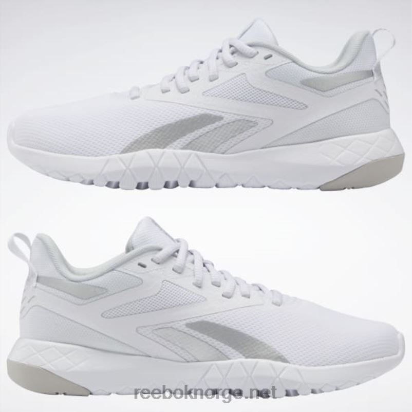 ftwr hvit/ren grå 2/sølv met. 2X42N263 Reebok flexagon force 4 treningssko for kvinner - Bilde 8