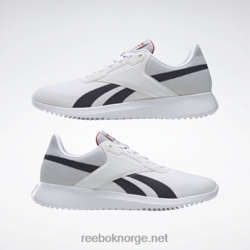 ftwr hvit/ren grå 2/vektor marine 2X42N1111 Reebok fluxlite treningssko for menn - Bilde 8