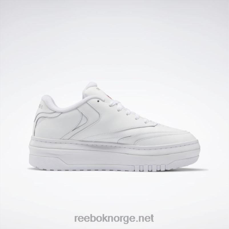 ftwr hvit/ren grå 3 2X42N4 Reebok club c ekstra damesko - Bilde 5