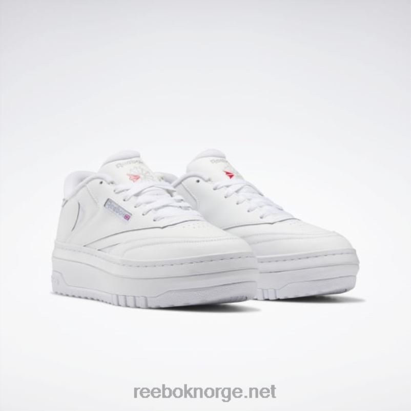 ftwr hvit/ren grå 3 2X42N4 Reebok club c ekstra damesko - Bilde 6