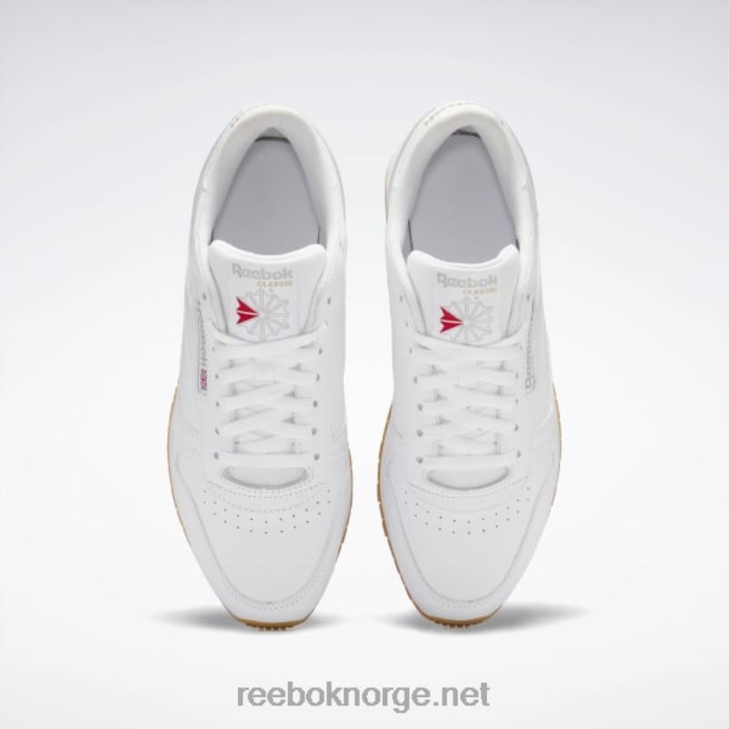 ftwr hvit/ren grå 3/reebok gummigummi-03 2X42N26 Reebok klassiske skinnsko - Bilde 8