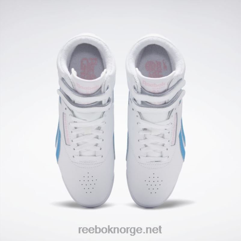 ftwr hvit/rosa glød/strålende aqua 2X42N923 Reebok f/s hei damesko - Bilde 6