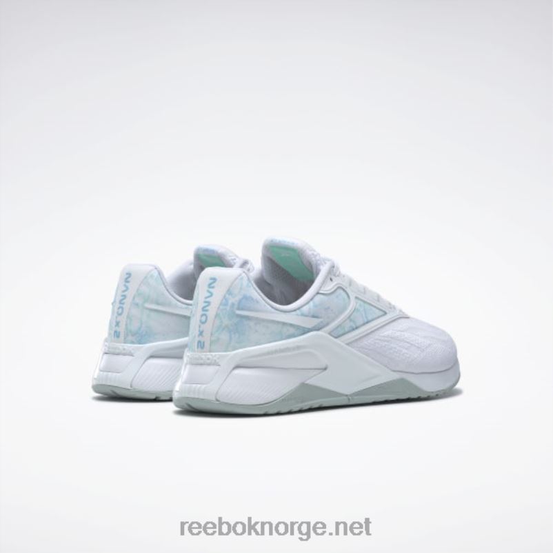 ftwr hvit/sjøsidegrå/hint mint 2X42N180 Reebok nano x2 treningssko for kvinner - Bilde 4