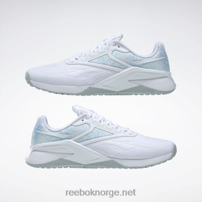 ftwr hvit/sjøsidegrå/hint mint 2X42N180 Reebok nano x2 treningssko for kvinner - Bilde 9
