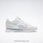 ftwr hvit/sjøsidegrå/kaldgrå 2X42N968 Reebok klassiske damesko i skinn - Bilde 4