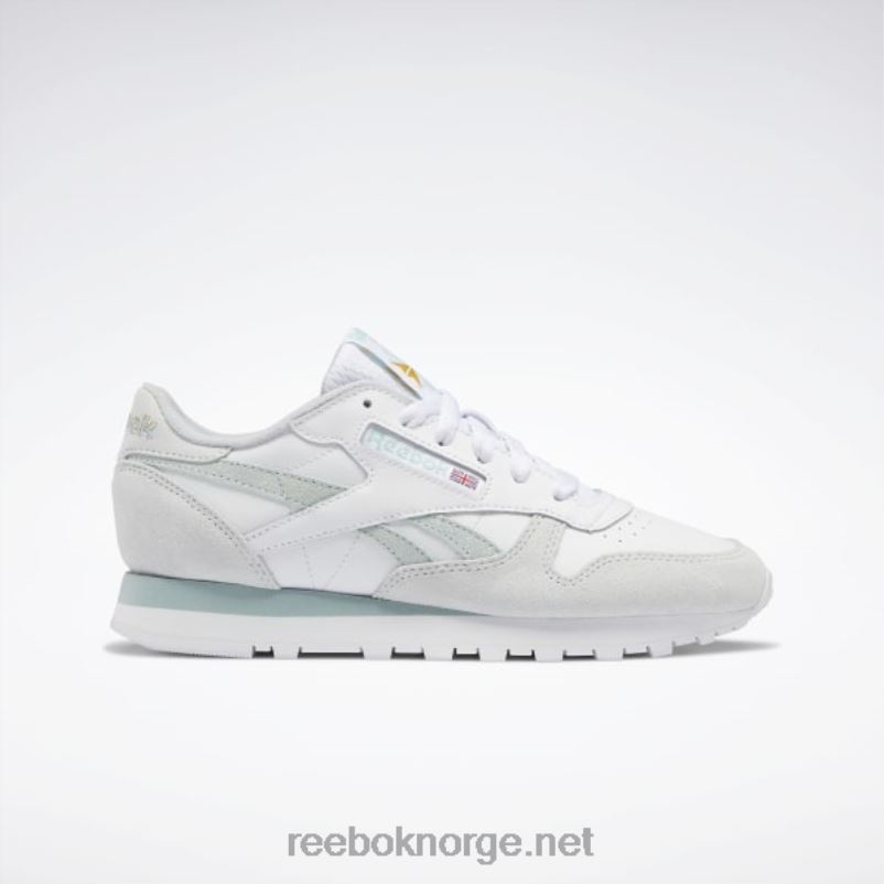 ftwr_hvit_sjosidegra_kaldgra_2x42n968_reebok_klassiske_damesko_i_skinn.jpg ftwr hvit/sjøsidegrå/kaldgrå 2X42N968 Reebok klassiske damesko i skinn - Bilde 1